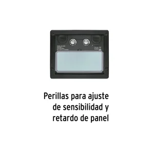 Careta electrónica para soldar, semiprofesional, 9 a 13, PRETUL 29978